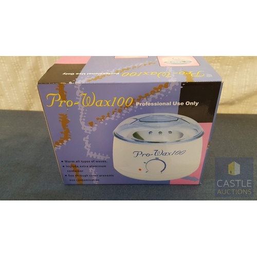 806J - Pro Wax 100 Hot Wax Heater For Hair Removal. A/F
