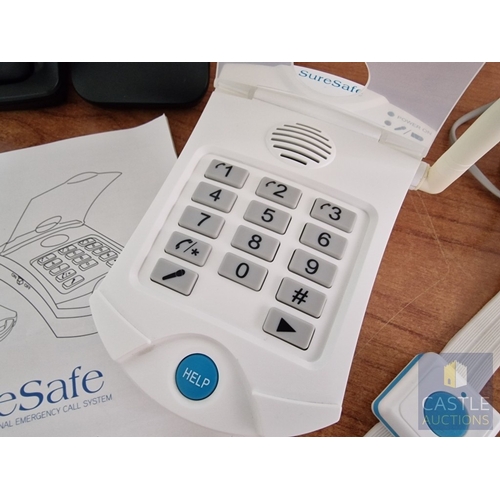 859J - 'Suresafe' Personal Emergency Call System (Alarm / Medical Alert for Seniors to support independent ... 