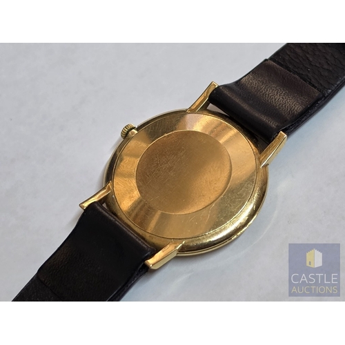 598M - Vintage OMEGA 18ct Gold Gent's Wrist Watch, (Ref: 111.022), Ultra Thin Dress Watch, Circa 1962 with ... 