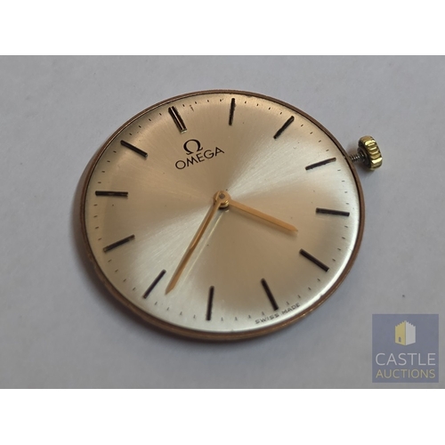 598M - Vintage OMEGA 18ct Gold Gent's Wrist Watch, (Ref: 111.022), Ultra Thin Dress Watch, Circa 1962 with ... 