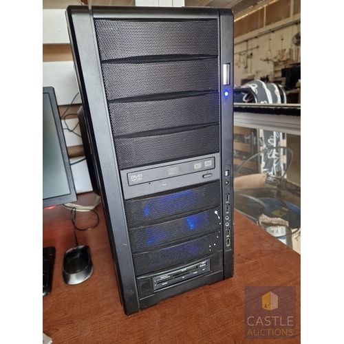 690M - Computer Lot; Desktop PC with 160GB HD, 2.4Ghz Intel Core 2, Windows 7 Ultimate, Together with LG 22... 