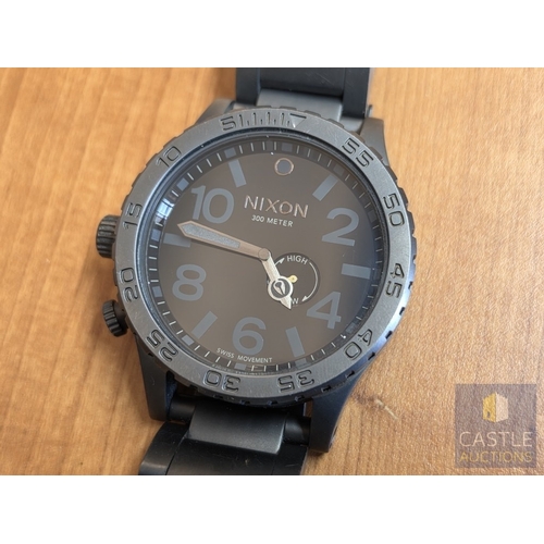 685L - NIXON 'Simplify' Oversized Stainless Steel 300m Sports / Diving Watch, (Model: THE51-30), with Swiss... 
