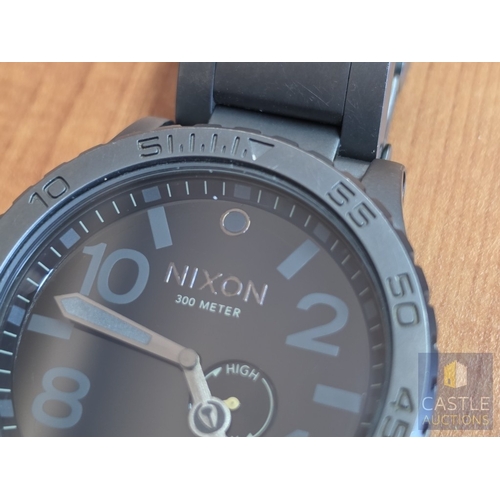 685L - NIXON 'Simplify' Oversized Stainless Steel 300m Sports / Diving Watch, (Model: THE51-30), with Swiss... 