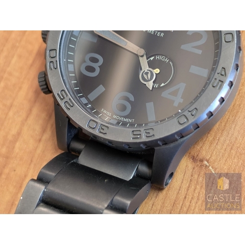 685L - NIXON 'Simplify' Oversized Stainless Steel 300m Sports / Diving Watch, (Model: THE51-30), with Swiss... 