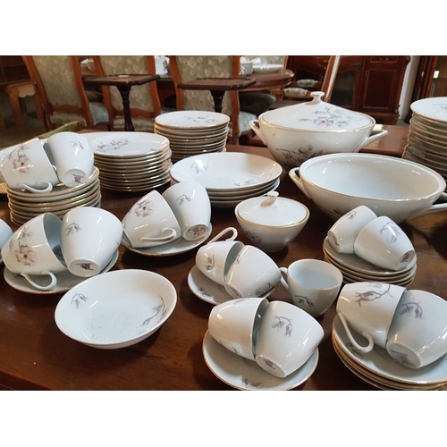 686K - Vintage, Mid-Century Bohemia Porcelain Dinner Service (Approx. 120 Pcs), Made in Czechoslovakia (Mar... 