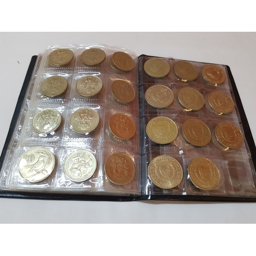 695H - Collection of Cyprus Coins, Vintage Retro and Resent, 1955-2004, Approx. 126x Coins.