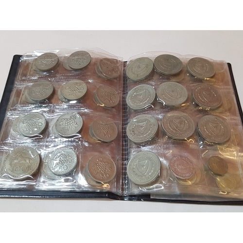 696H - Collection of Cyprus Coins, Vintage Retro and Resent, 1955-2004, Approx. 126x Coins.