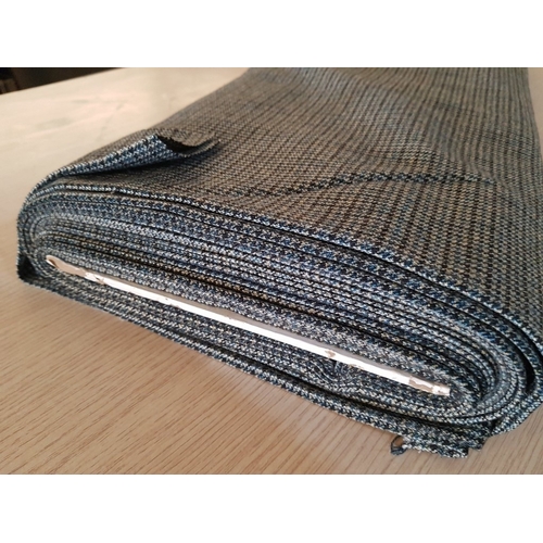 699K - Roll of Fabric / Material for Suit Making or Upholstery, Made in England, (Approx. W: 150cm), (See M... 