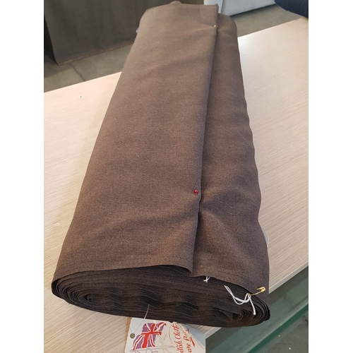 703K - Roll of Fabric / Material for Suit Making or Upholstery, Made in England, (Approx. W: 150cm), (see m... 