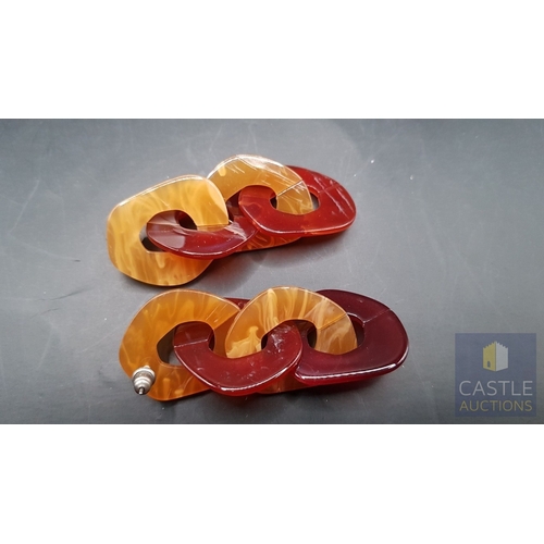 712H - Collection of Earring in Various Style, Shape and Color, (5x Pair)
