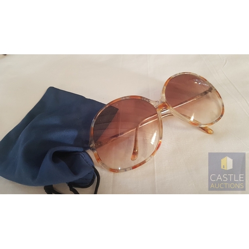 723H - Collectible Retro Sunglasses, Circa 70s-80s, 4x Different Pairs with Cases, See Multiple Photos, (4)