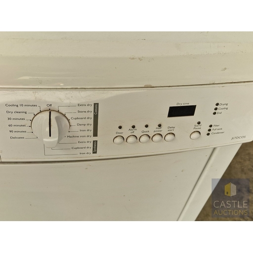 727L - JOHN LEWIS Condenser Tumble Dryer, Model: JLTDC05, Untested.