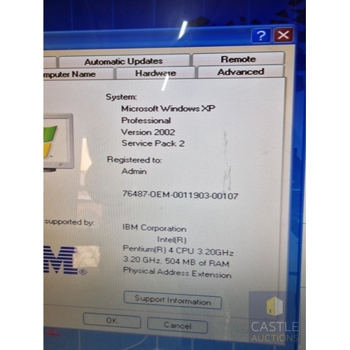 757L - IBM ThinkCentre Desktop PC Tower, (with Windows XP, Pentium 4, 3.2GHZ, 504MB RAM, 70GB HD), * Reform... 