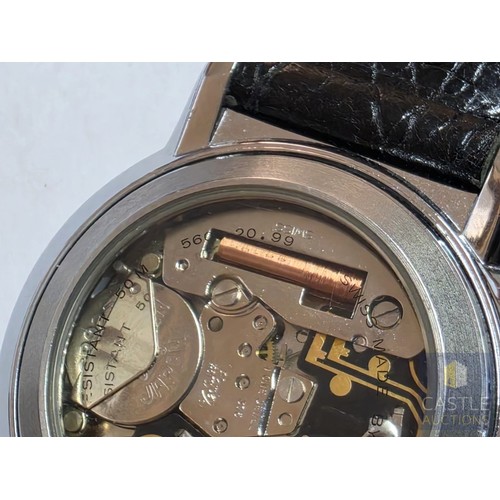 856P - FORTIS Logo Space Matic Gent's Skeleton Wrist Watch, Swiss Made, 50mm Stainless Steel Case with Date... 
