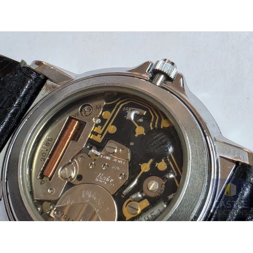 856P - FORTIS Logo Space Matic Gent's Skeleton Wrist Watch, Swiss Made, 50mm Stainless Steel Case with Date... 