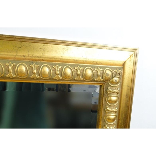 13 - Large gilt framed bevel edged mirror