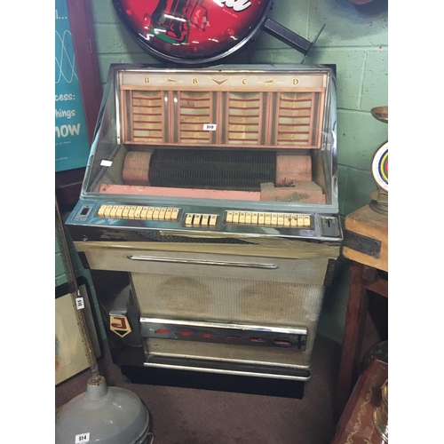 510 - 1950's jukebox.