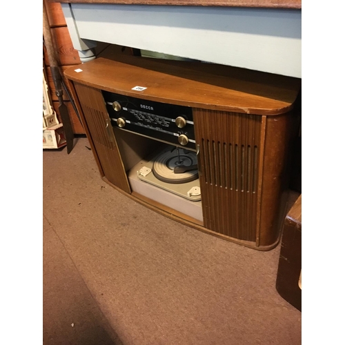 256 - Large 1960's DECCA radiogram.