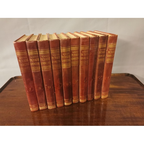 68 - Set of ten volumes of Newnes Pictorial Knowledge.