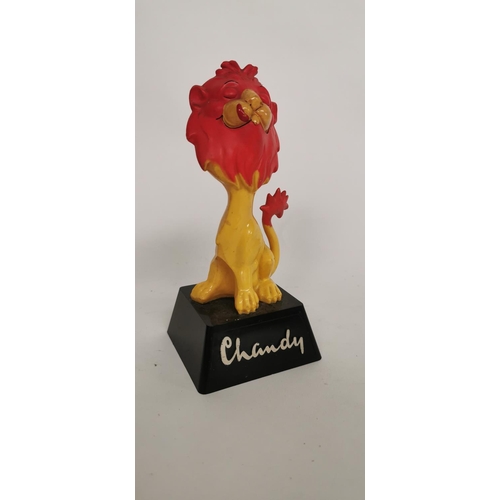 140 - Whitbread's Chandy 1970's plastic advertising figure. { 20cm H }.