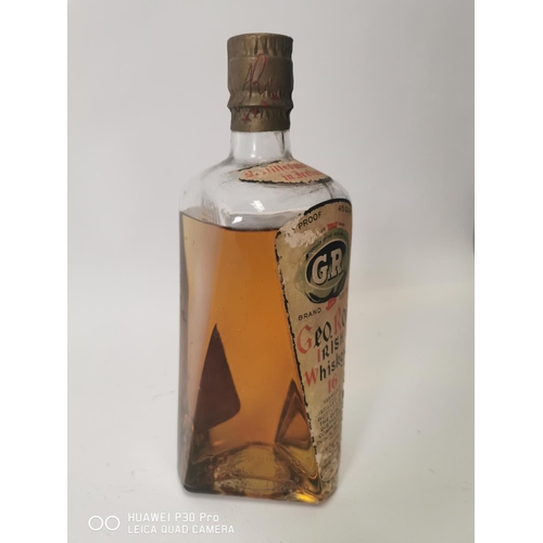 248 - Rare bottle of George Roe Irish Whiskey 16 Years Old Distilled and Bottles By The Dublin Distillers ... 