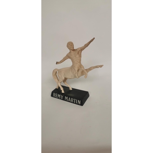 62 - Remy Martin rubberoid advertising Centaur figure.  { 32cm H }.