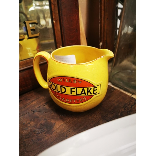 1013 - Will's Gold Flake advertising jug {11 cm H}.