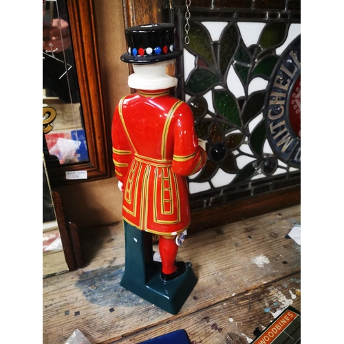 1045 - Beefeater Dry Gin ceramic advertising figure {41 cm H}.