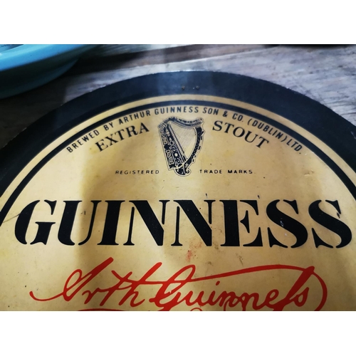 134 - Guinness Extra Stout Belfast cardboard advertisement { 26cm Dia. }