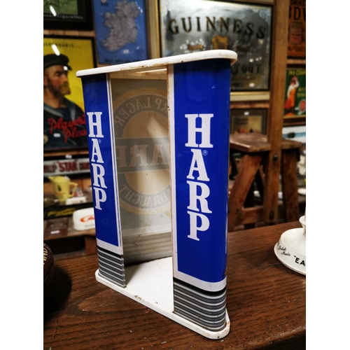 217 - Harp Lager counter light. { 23cm H X 15cm L }