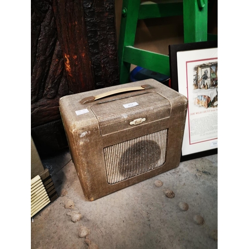 402 - Two 1960's Bush and Vidor radios.