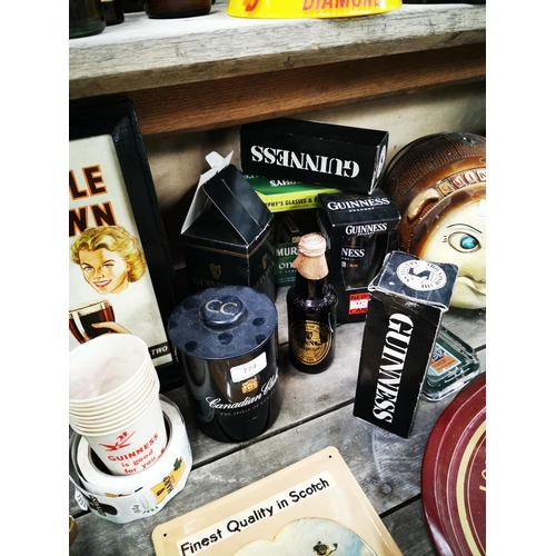 774 - Miscellaneous lot of Guinness memorabilia including ice bucket, glasses etc.