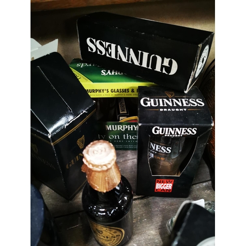 774 - Miscellaneous lot of Guinness memorabilia including ice bucket, glasses etc.