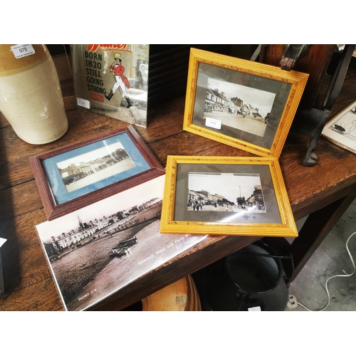 979 - Set of four vintage pictures of Warren Point.