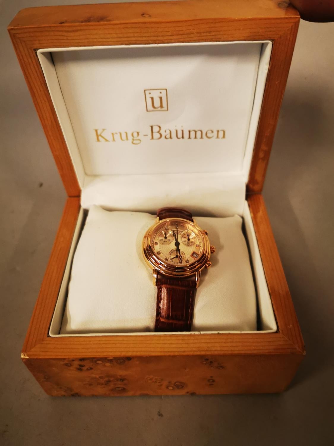 Krug baumen outlet principle watch