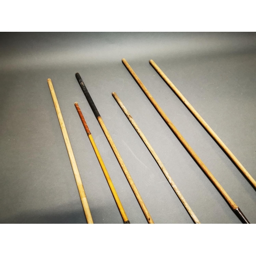 168 - Collection of early 20th. C. golf clubs.