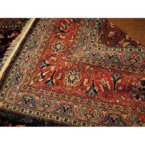 173 - Hand knotted Persian carpet square {387 cm L x 280 cm W}