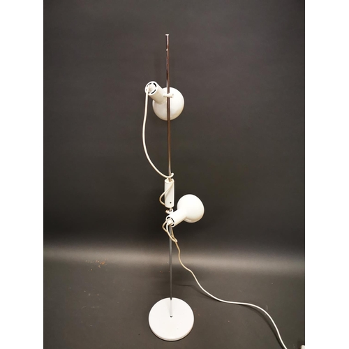 277 - 1970s lamp with spot light shades {130 cm H}.