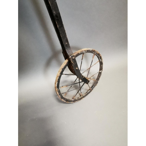 289 - 20th C. Penny Farthing with metal spoke wheels {131 cm H x 152 cm W}.