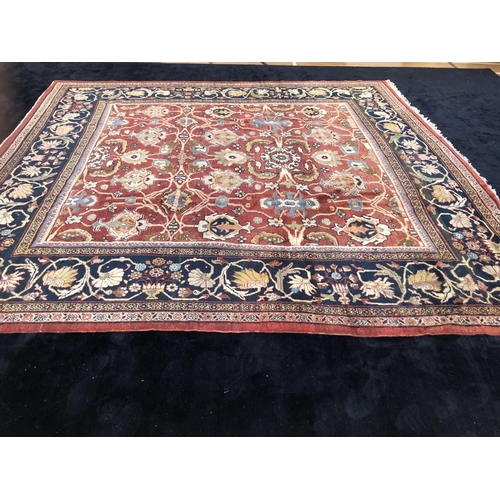 55 - Ziegler very fine Persian design centre rug (never used) 372 x 340