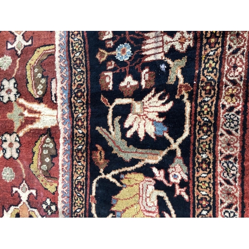 55 - Ziegler very fine Persian design centre rug (never used) 372 x 340