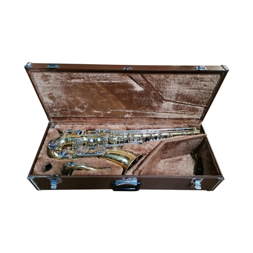 940 - Cased Yamaha Saxophone.