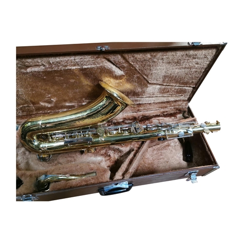 940 - Cased Yamaha Saxophone.