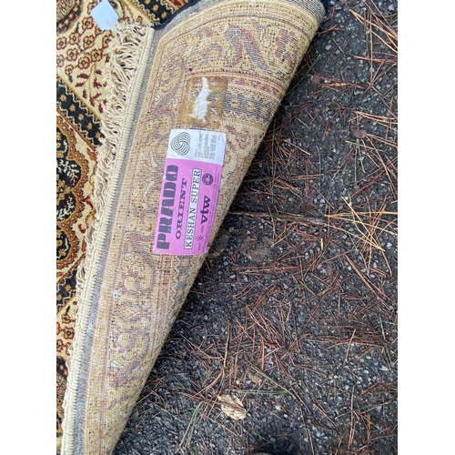 Prada Oriental Keshan Super pure wool rug { 380cm L X 275cm W }.