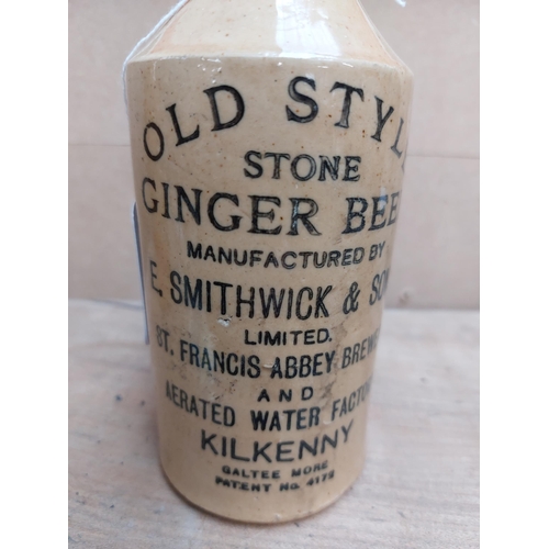 165 - Old Style Stone Ginger Beer manufactured by E Smithwick and Sons Limited St Francis Abbey Brewery an... 