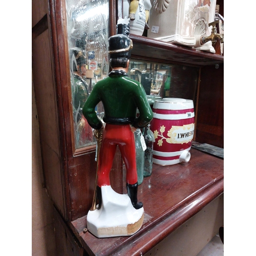 299 - Irish Mist - Irish Legendary Liqueur Brigadier ceramic advertising figure {49 cm H}.