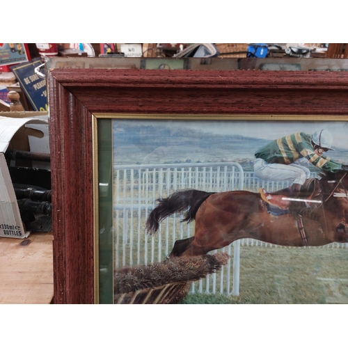 34a - Istabraq framed print  {55 cm H x 62 cm W}