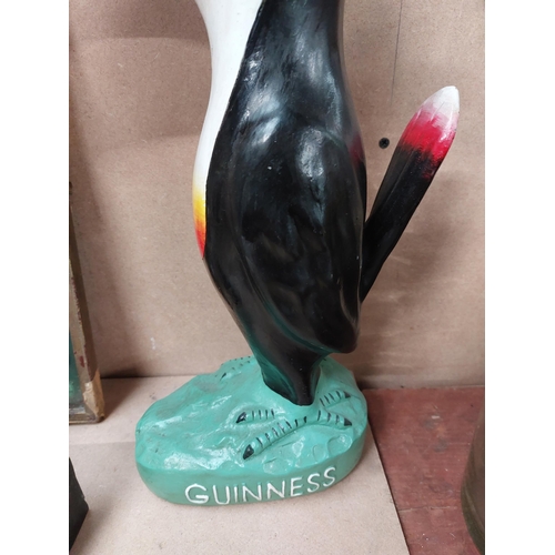 77 - Guinness Toucan advertising figure {43 cm H x 35 cm W}.