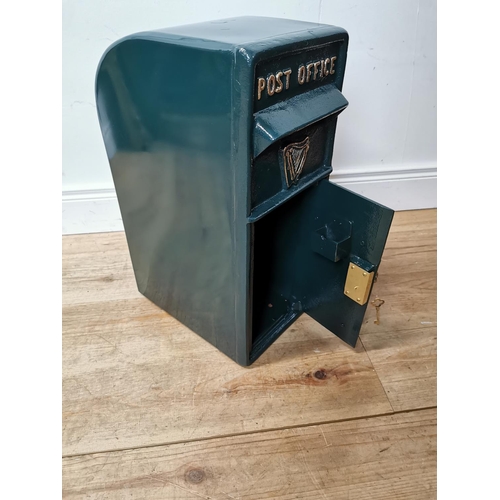 1079 - Cast iron Irish post box { 57cm H X 24cm W X 36cm D }