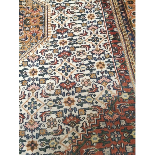 226 - Tabriz hand knotted 100% wool carpet {345cm L x 255cm W}